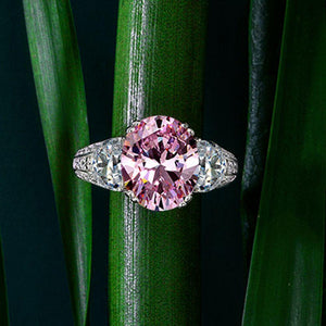 103【BETXEU】S925 3.5ct High Carbon Ring Oval 9x11 103【BETXEU】S925 3.5ct High Carbon Ring Oval 9x11