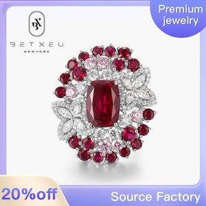 158【BETXEU】S925 high carbon ring 158【BETXEU】S925 high carbon ring