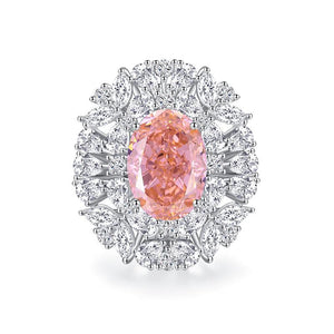 289 [BETXUE]High Carbon  Jewelry Deluxe S925 Sterling Silver Ring