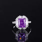 401  [BETXEU JEWELRY] Violet Nobility Collection S925
