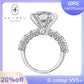 32 [BETXUE A09] SNOWQUEEN S925 3CT MOISSANITE RING