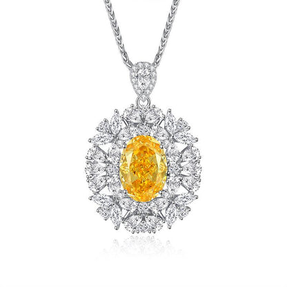 290 [BETXUE]High Carbon Jewelry Deluxe S925 Sterling Silver Necklace