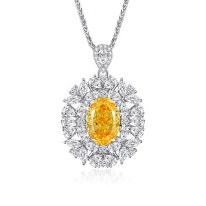 290 [BETXUE]High Carbon Jewelry Deluxe S925 Sterling Silver Necklace