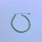 185【BETXEU】S925 Peridot green bracelet Ethnic