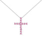 25【BETXEU】 Collection of pink necklaces S925
