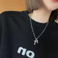 239 [BETXEU] S925 Double cross necklace