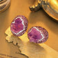 267【BETXEU】S925 Amethyst Purple ring /earrings
