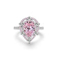 09 [BETXEU JEWELRY]  Pink S925 8A High carbon Ring collection