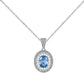 399 [BETXEU JEWELRY] Blue Sea Clarity S925 Set