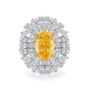 289 [BETXUE]High Carbon  Jewelry Deluxe S925 Sterling Silver Ring