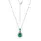 164【BETXEU】S925 green necklace Elegant