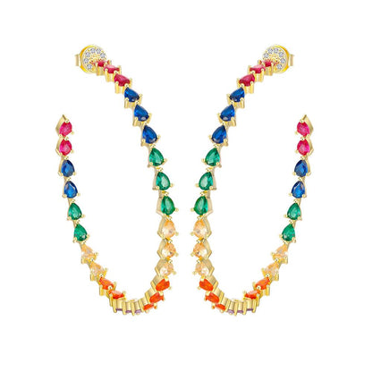 [BETXUE C53] Eve's Garden S925 High Carbon Earrings