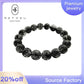 202 [BETXEU ] Black Hair Crystal Bracelet Men's and Women's Bracelet