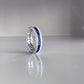446 【BETXEU】Royal Blue Lucky Sugar S925 bangle and ring