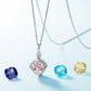 246 [BETXEU] s925 new four-color detachable pendant
