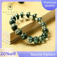 208 [BETXEU ] natural green ghost crystal bracelet