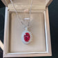 403  [BETXEU JEWELRY] Red Rose Waltz S925 Set