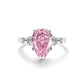 09 [BETXEU JEWELRY]  Pink S925 8A High carbon Ring collection