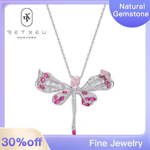 BETXEU JEWELRY Dragonfly S925 necklace