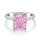 09 [BETXEU JEWELRY]  Pink S925 8A High carbon Ring collection