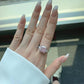 08 [BETXEU Pink Ring collection] S925 high carbon rings