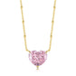 25【BETXEU】 Collection of pink necklaces S925