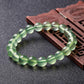 211[BETXEU ] Natural Crystal Prehnite Bracelet Ice Seed Bracelet