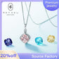 246 [BETXEU] s925 new four-color detachable pendant