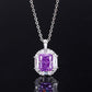 401  [BETXEU JEWELRY] Violet Nobility Collection S925