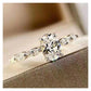 [BETXUE B21] Selena Moissanite Ring
