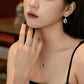 399 [BETXEU JEWELRY] Blue Sea Clarity S925 Set