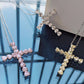203 [BETXEU ] 925 sterling silver cross necklace