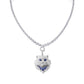 171【BETXEU】S925 blue Persian cat necklace
