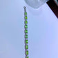 185【BETXEU】S925 Peridot green bracelet Ethnic