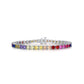 224 [BETXEU]S925 Personalized colorful circle earrings/ring/necklace/bracelet