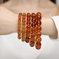 215 [BETXEU ] Authentic Brazilian Citrine Bracelet Women's